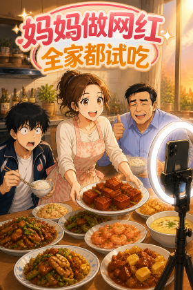 妈妈做网红，全家都试吃
